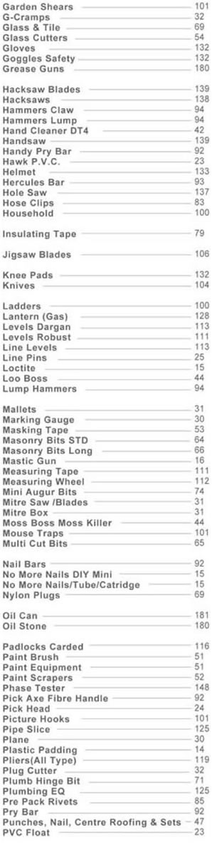 dargan tools index 2